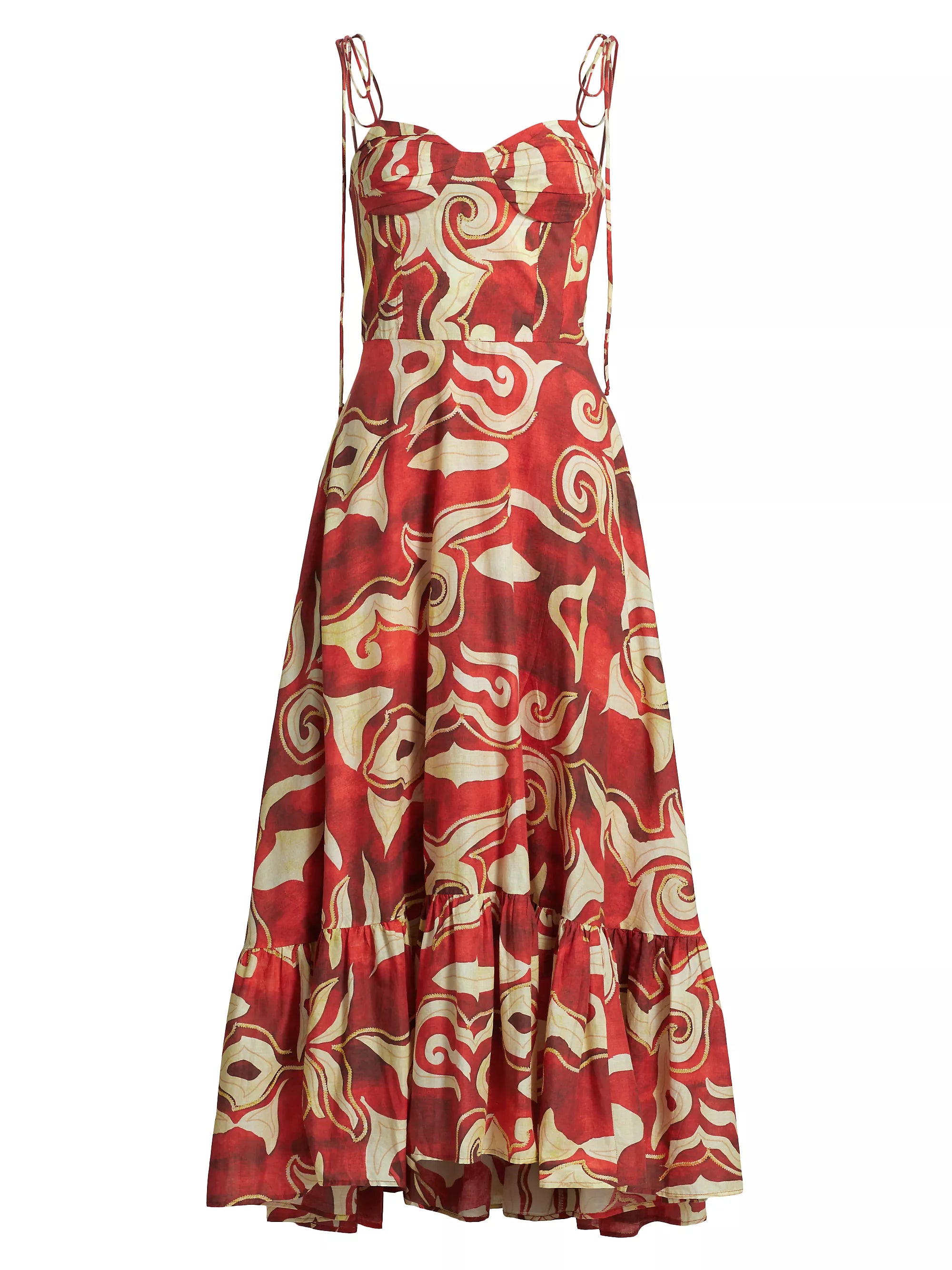 Maria Cher Alvarado Vivian Midi Dress