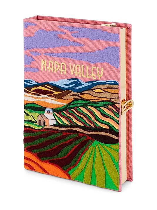 Olympia Le-Tan Book Clutch - Napa Valley