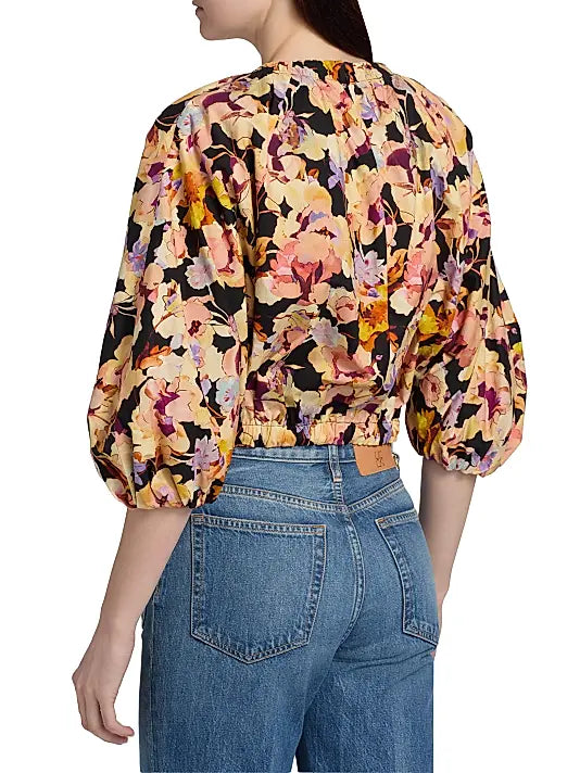 Ulla Johnson Lucie Bubble Sleeve Top
