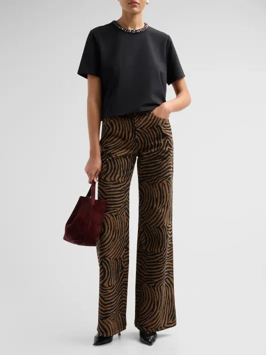 Veronica Beard Kasey Jean - Ochre Black