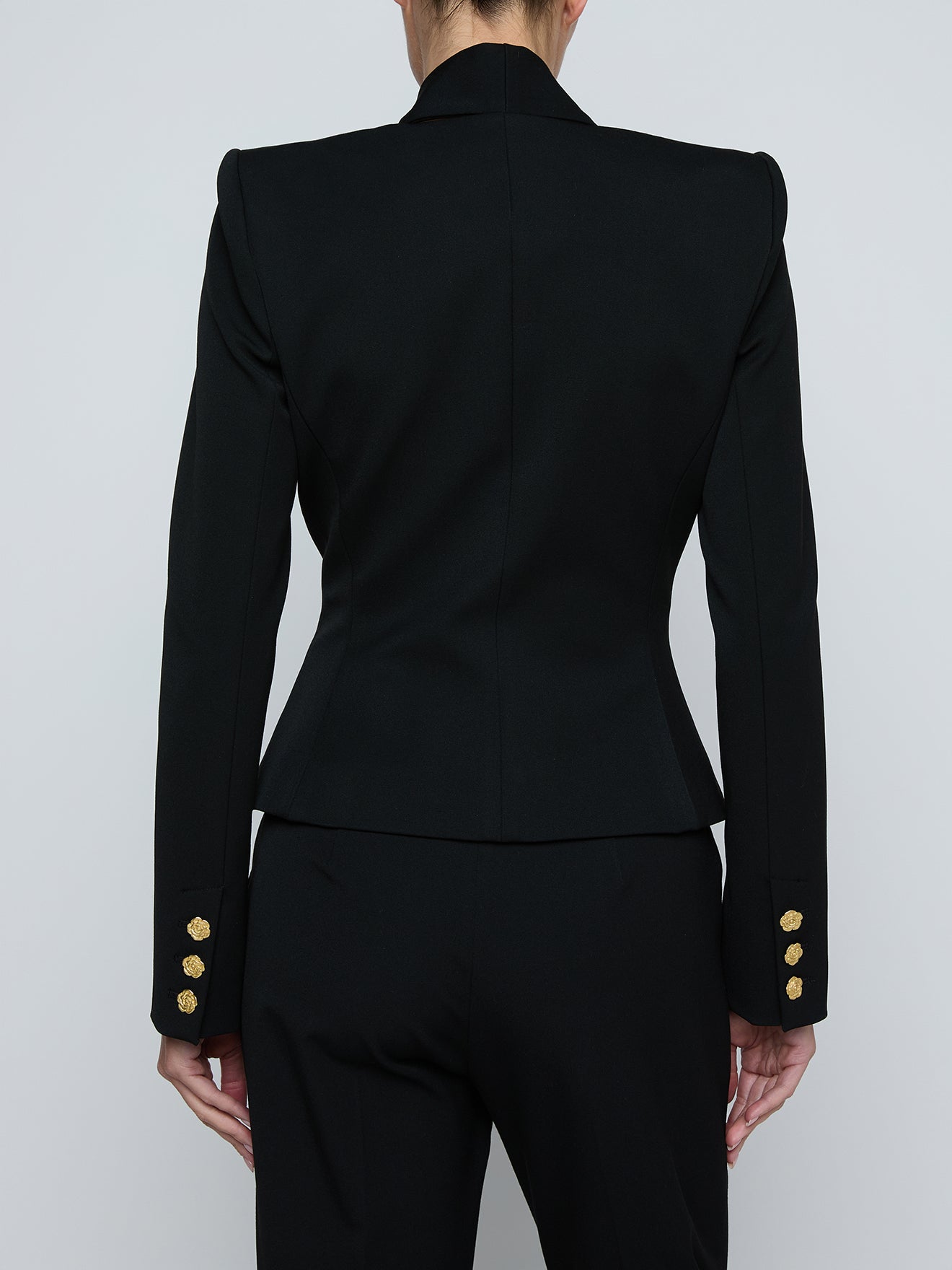 ROMY TIE NECK BLAZER