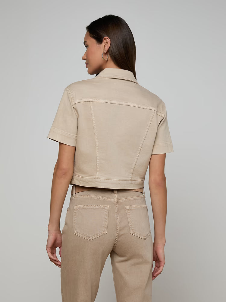 L'Agence Kirstie Jean Shirt Jacket
