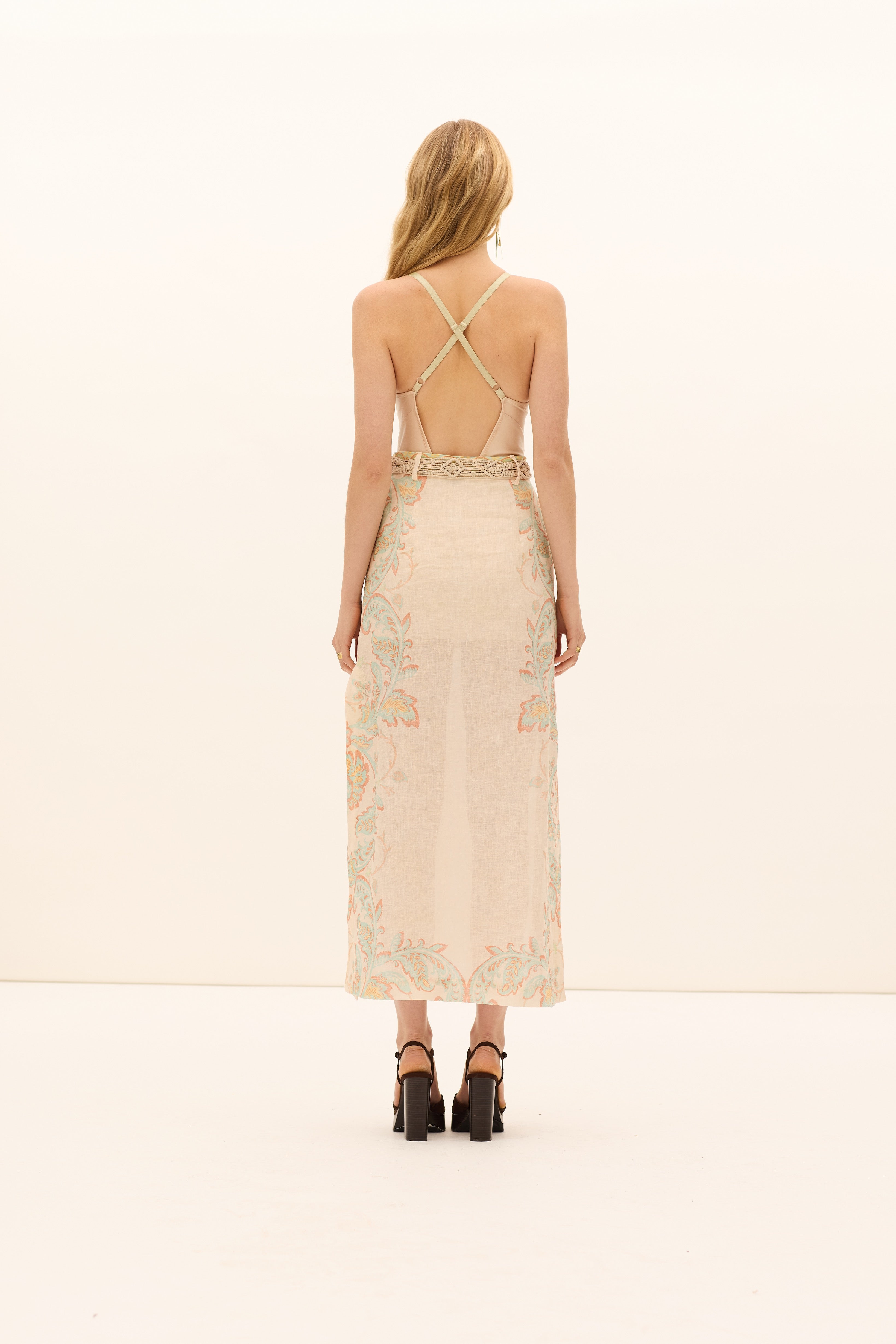 FIORDALISO SQUARED SKIRT