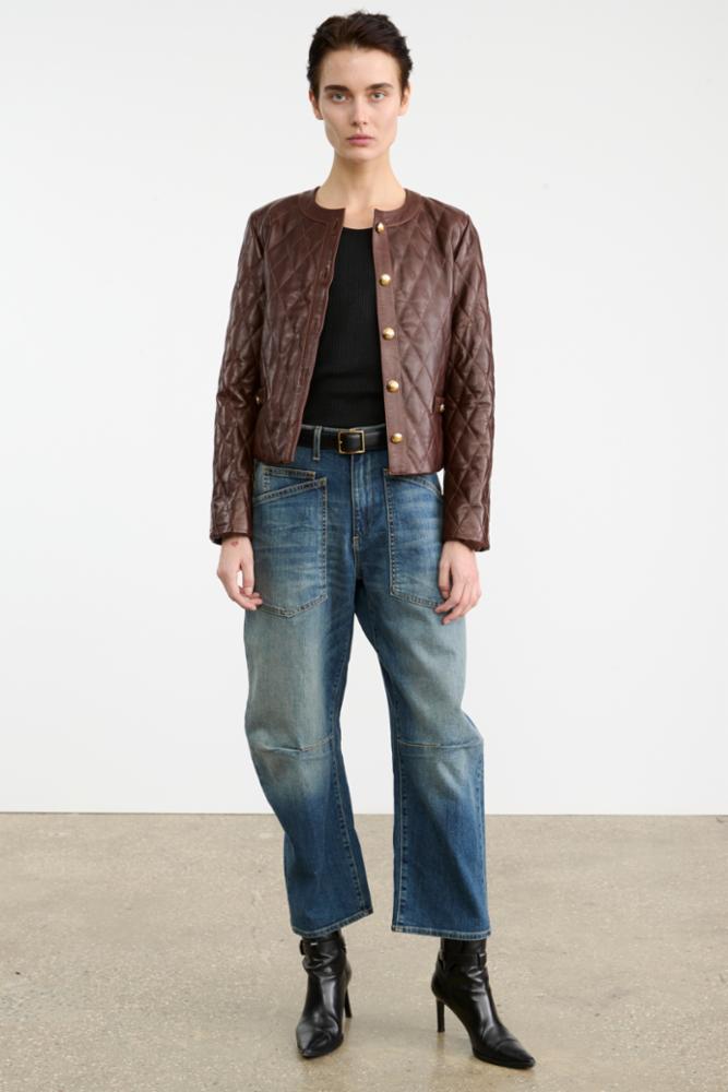 AMY LEATHER JACKET