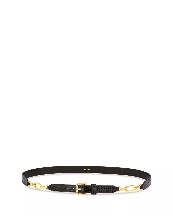 Frame Jewelry Detail Belt