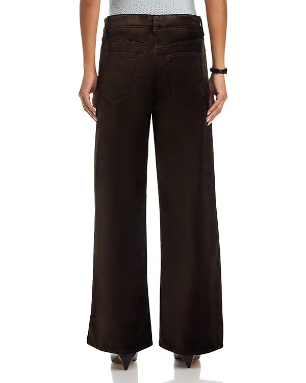 Frame Le Slim Palazzo Velveteen Pant