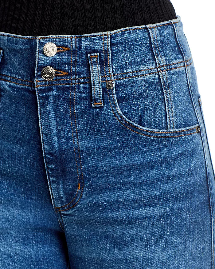 Frame The Seamed Wide Trouser Crop - Charity