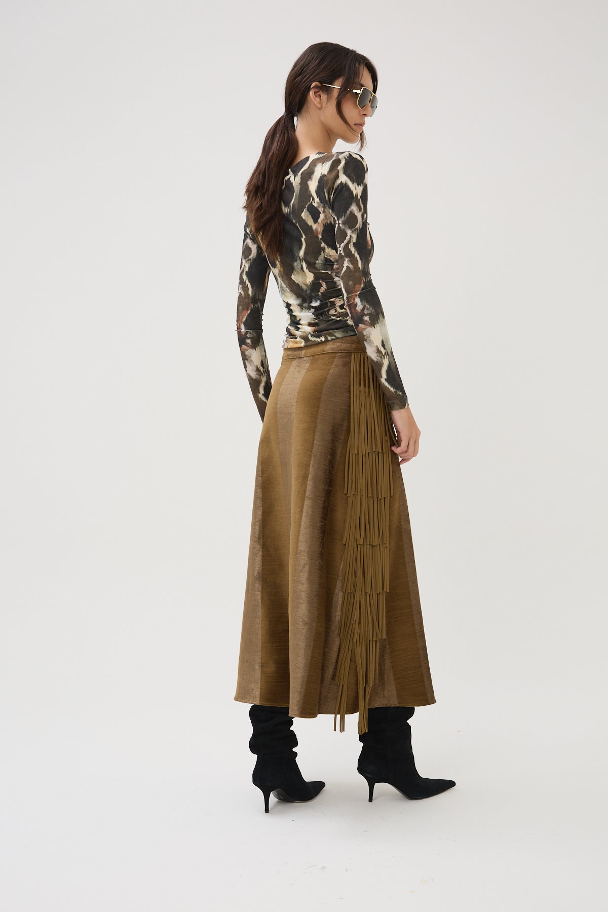 Kurt Sage Midi Skirt