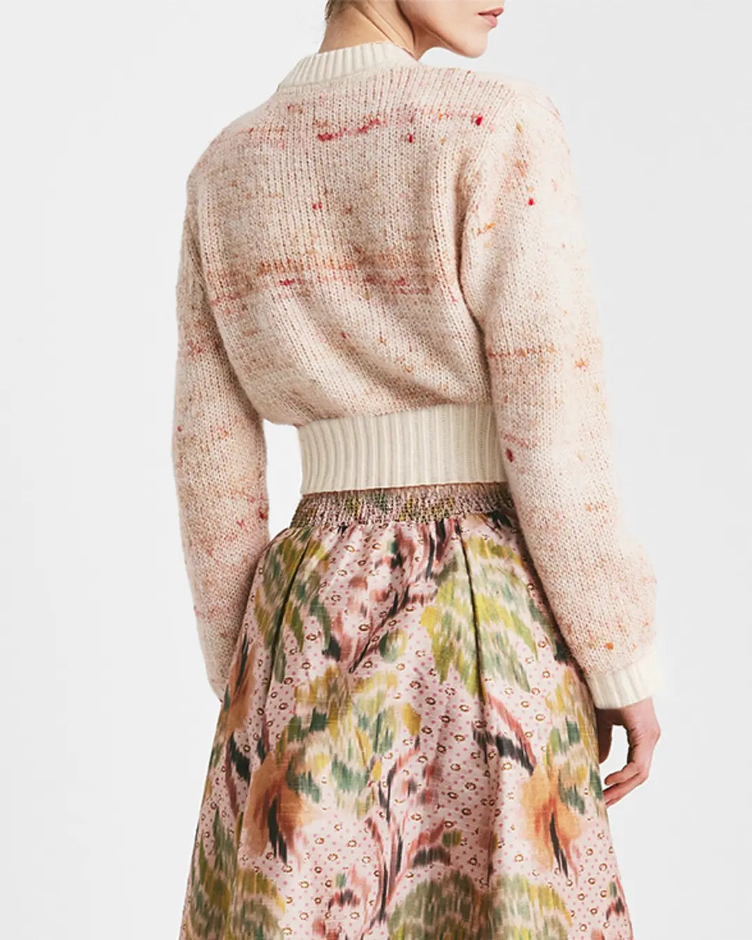 byTiMo Melange Knit Sweater - Pink