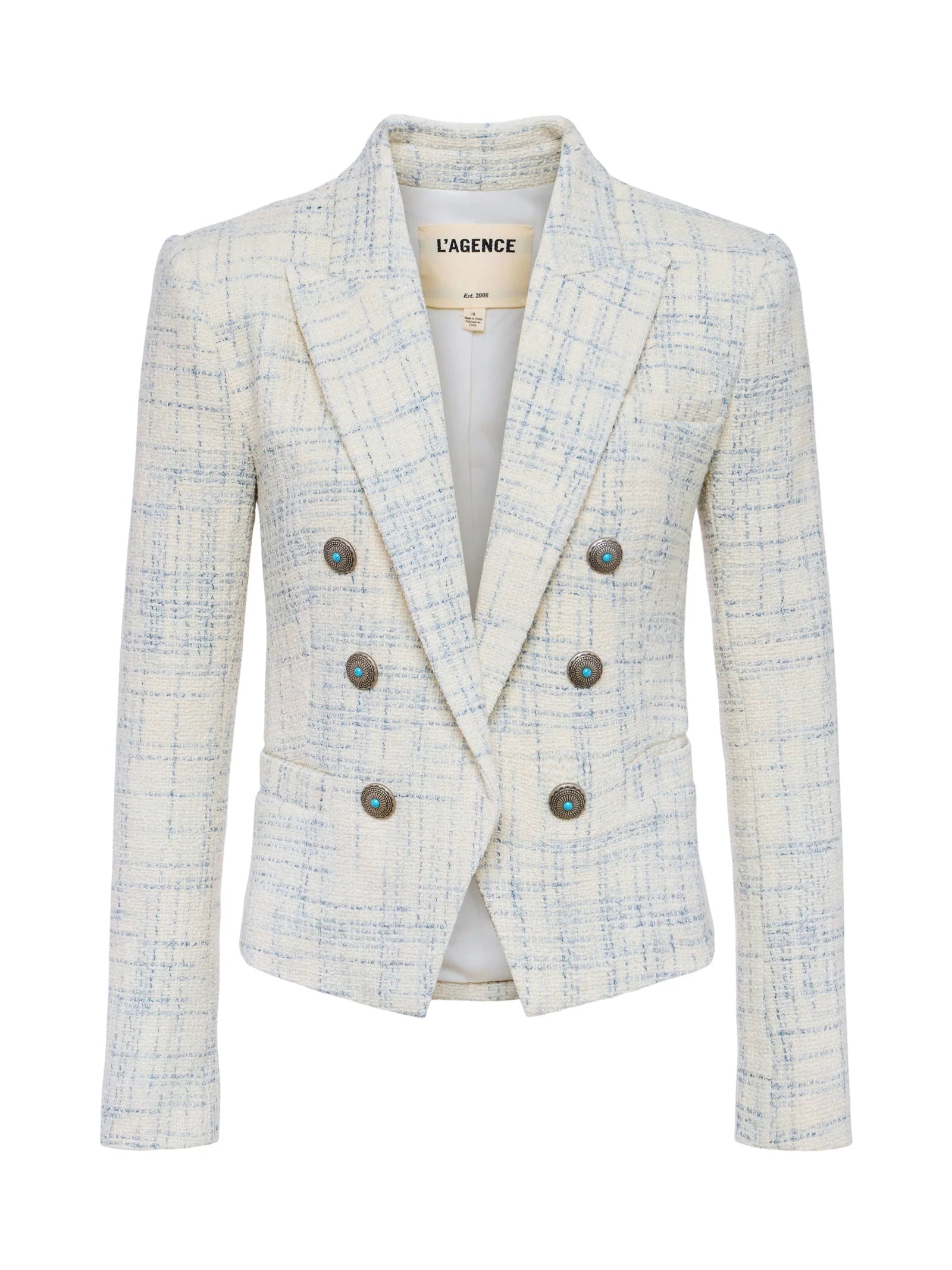 L'Agence Brooke Tweed Blazer