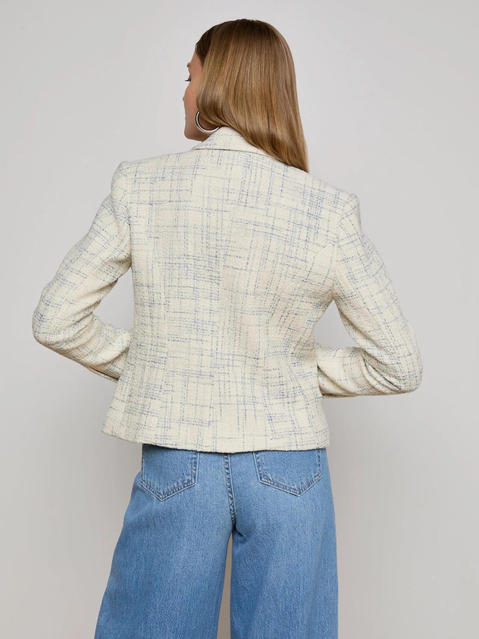 L'Agence Brooke Tweed Blazer