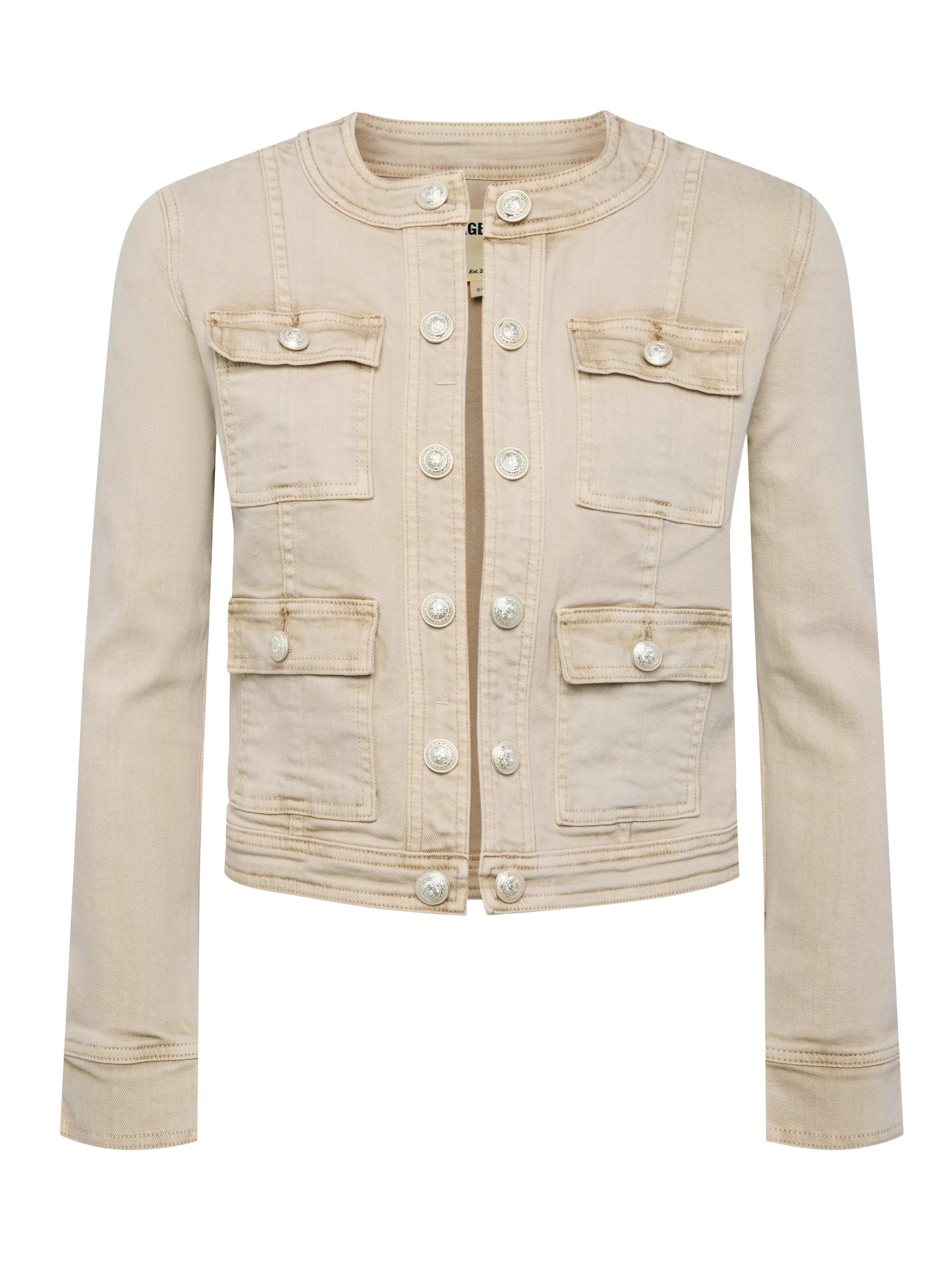 L'Agence Yari Collarless Jacket