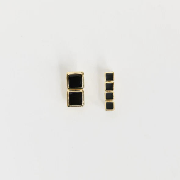 Heaven Mayhem Archer Drop Earrings - Gold