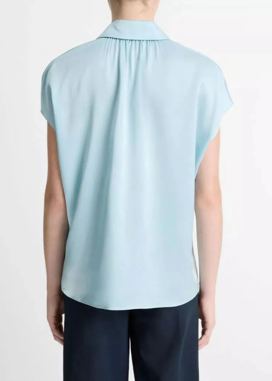 Vince Cap Sleeve Blouse