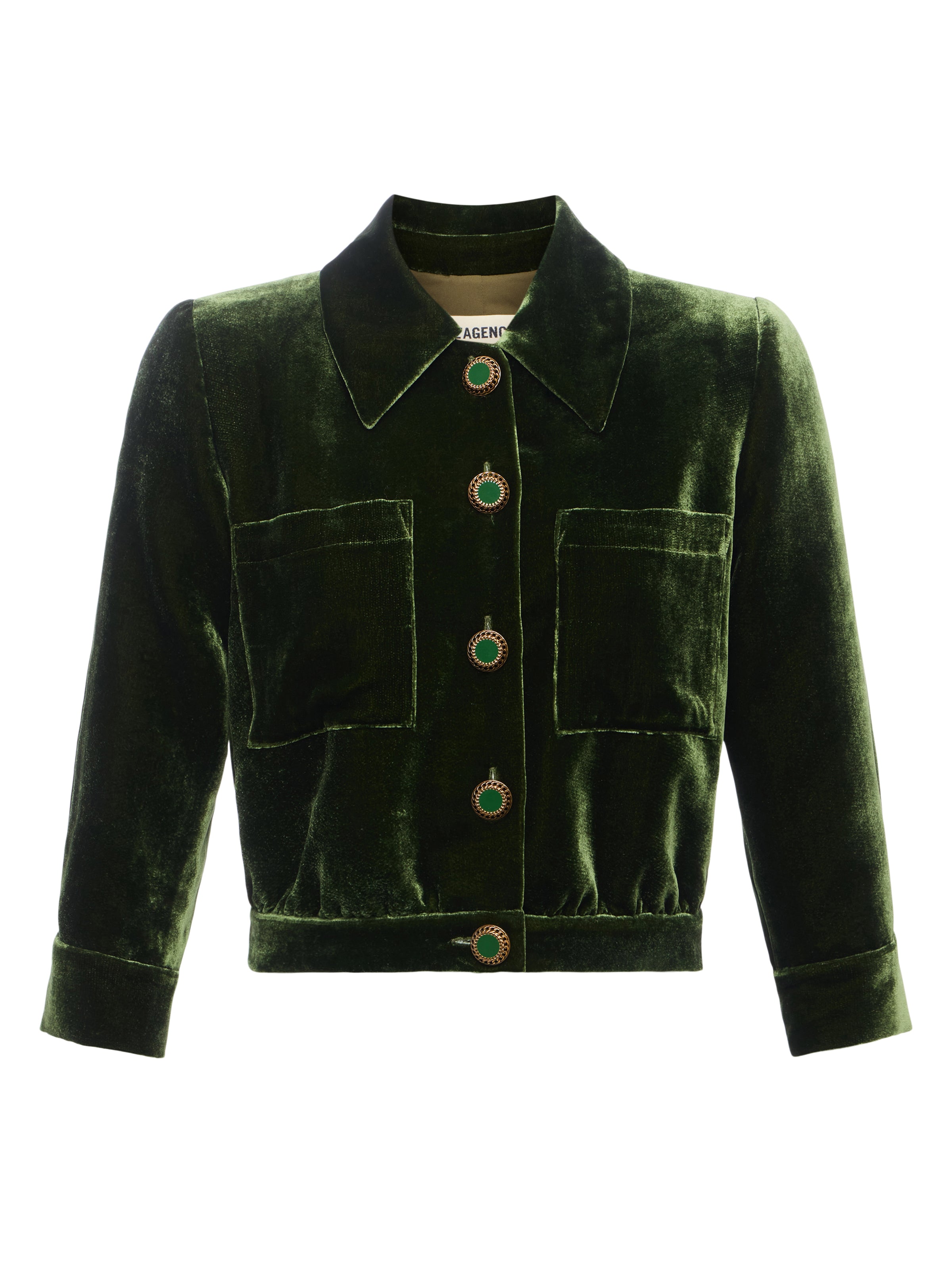 JIA CROP 3/4 SLV JACKET