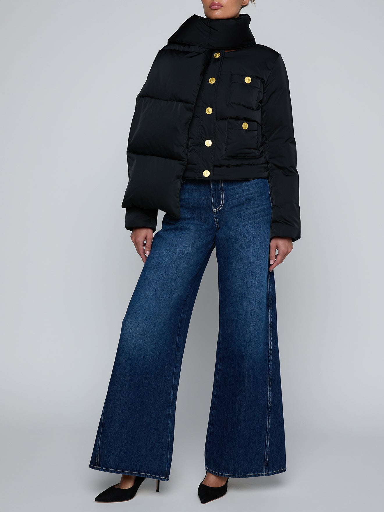 JUANA SCARF DOWN JACKET