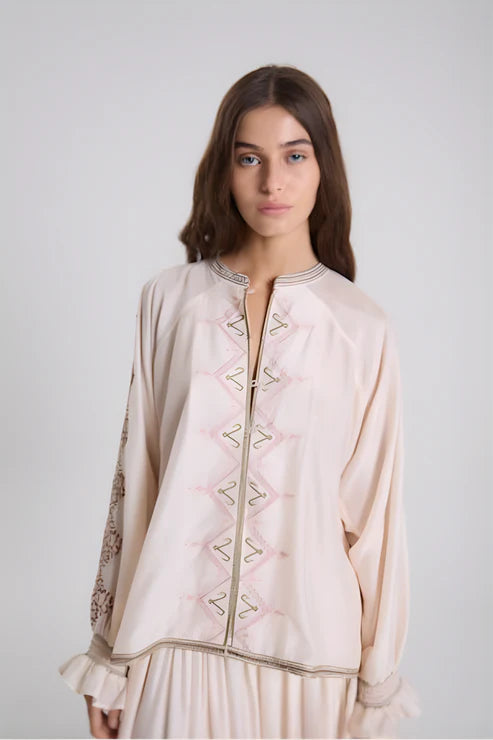 Maria Cher Lombard Hale Blouse