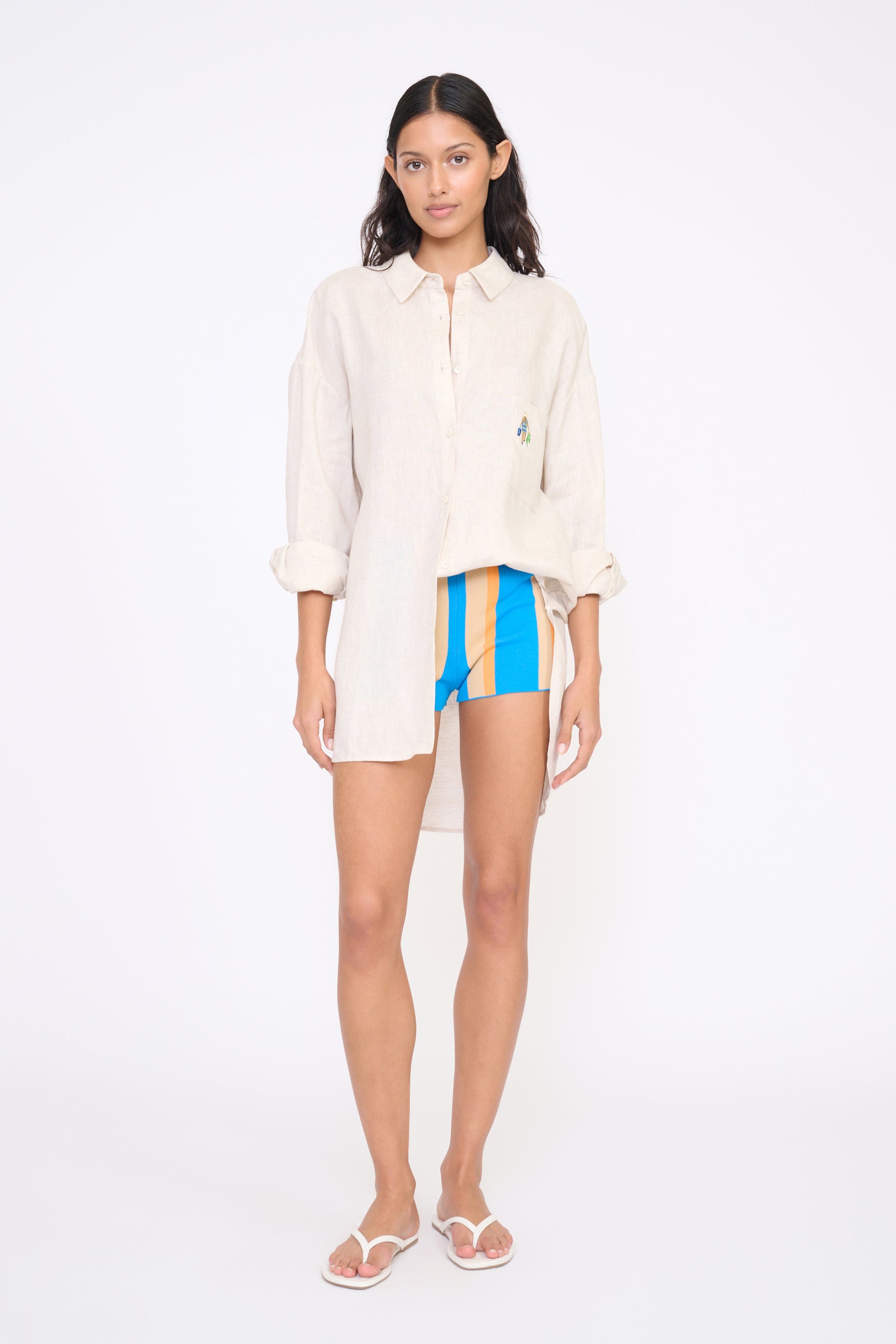 SANDBAR LINEN TOP