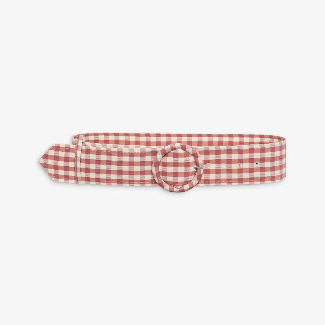 For Love & Lemons Georgia Gingham Belt