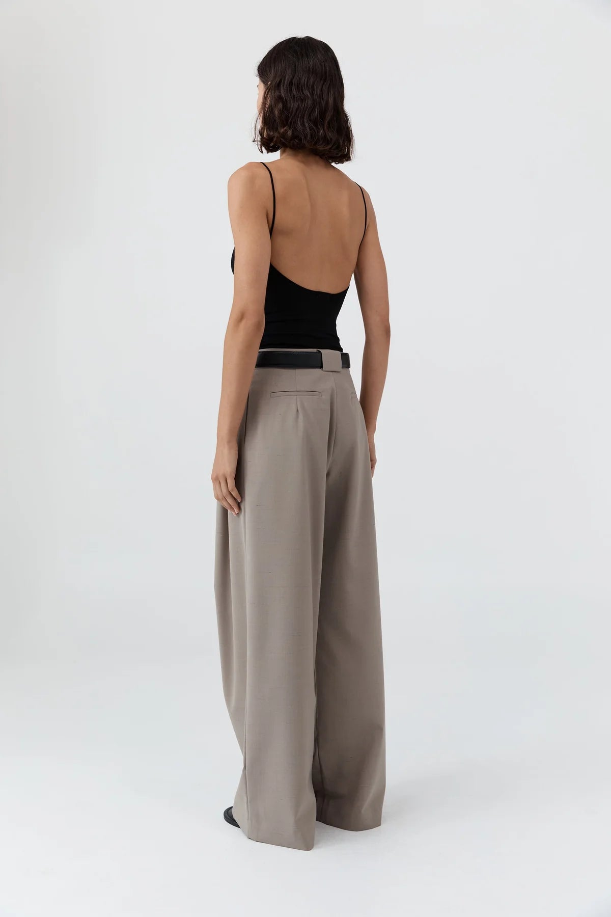 St. Agni Pleat Loop Pants