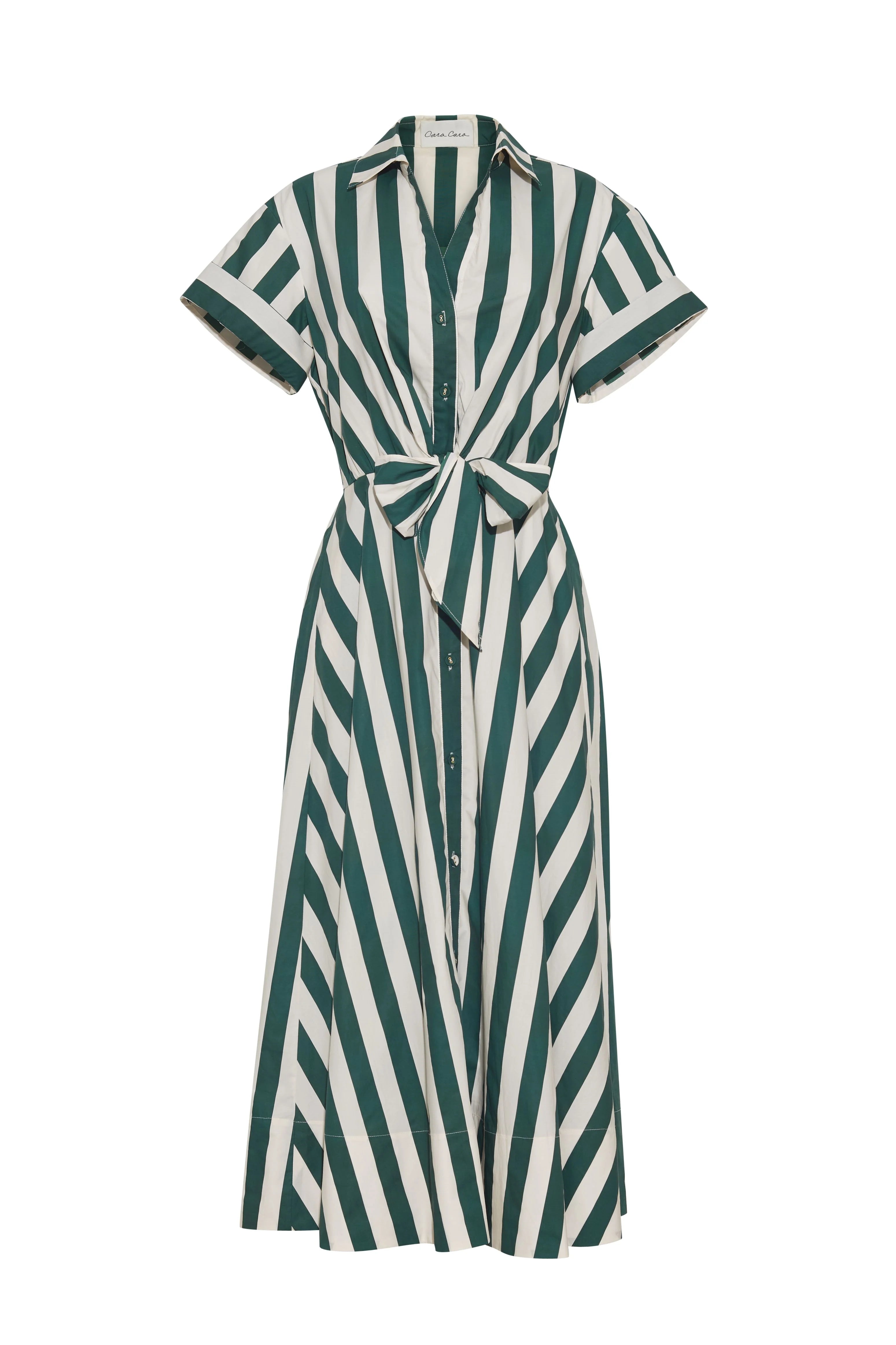 Cara Cara Asbury Dress - Green/White