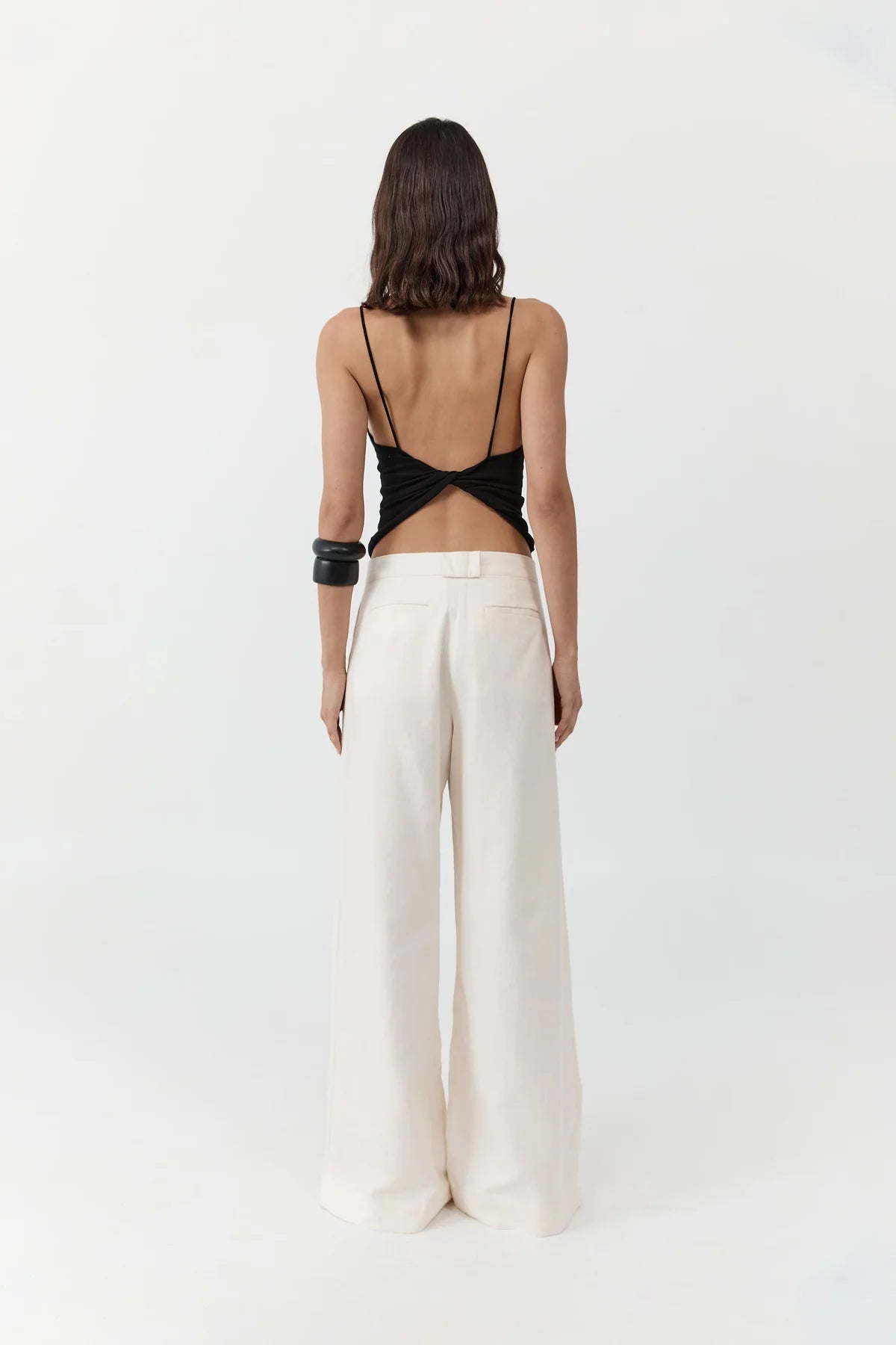 St. Agni Pleat Loop Pants
