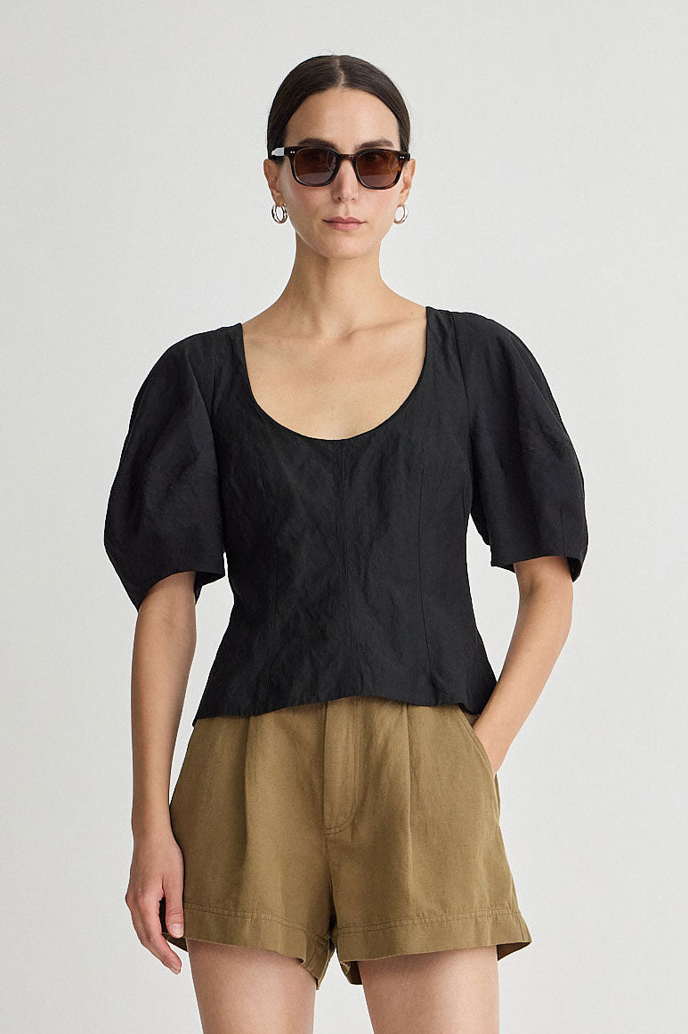 SCOOP NECK LINA TOP