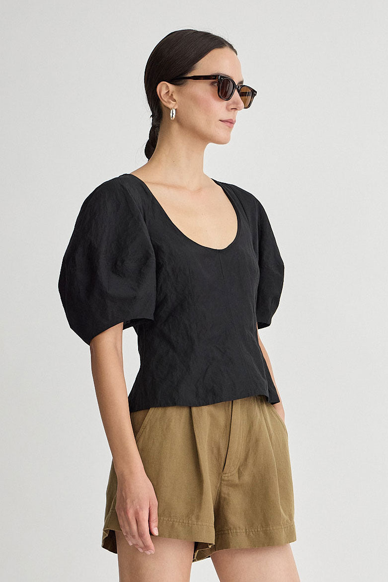 SCOOP NECK LINA TOP
