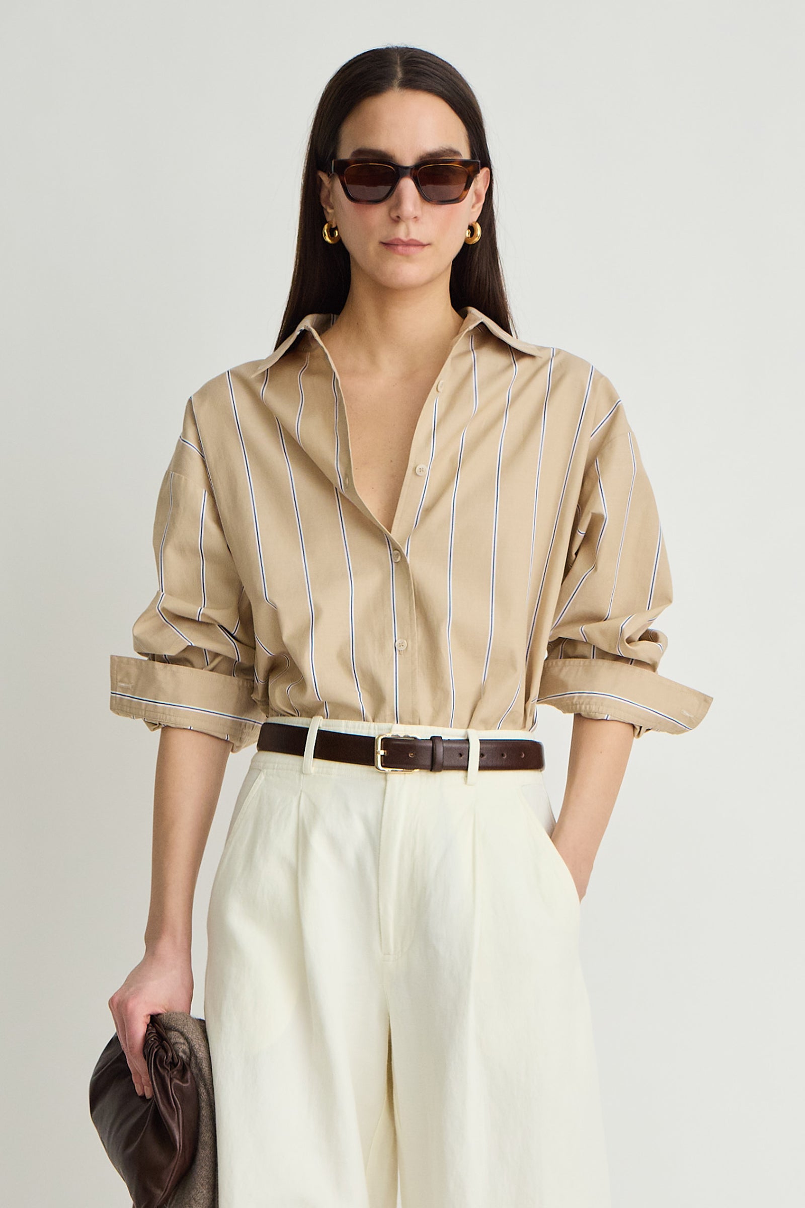 SAND & BLUE STRIPE