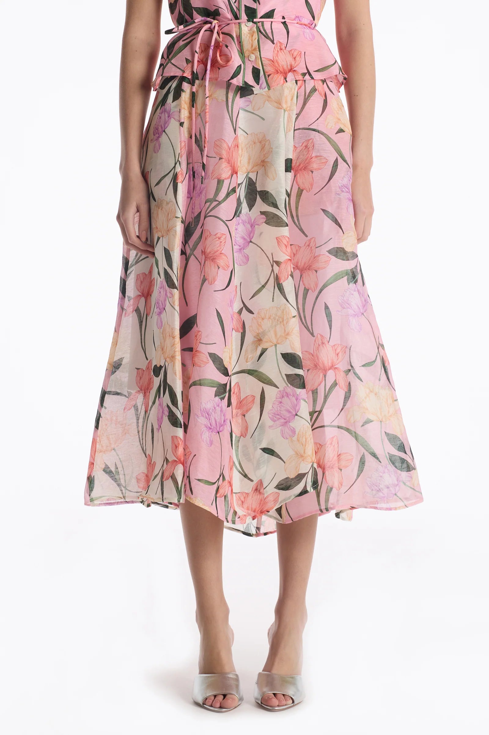 Christy Lynn Nate Skirt - Multi Jardin