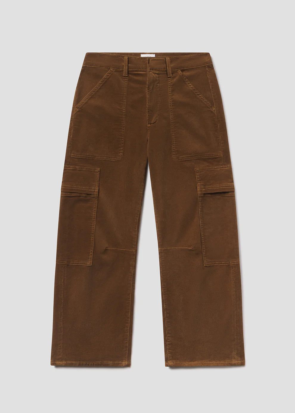 Citizens Of Humanity Marcelle Low Slung Easy Cargo Corduroy - Manuka