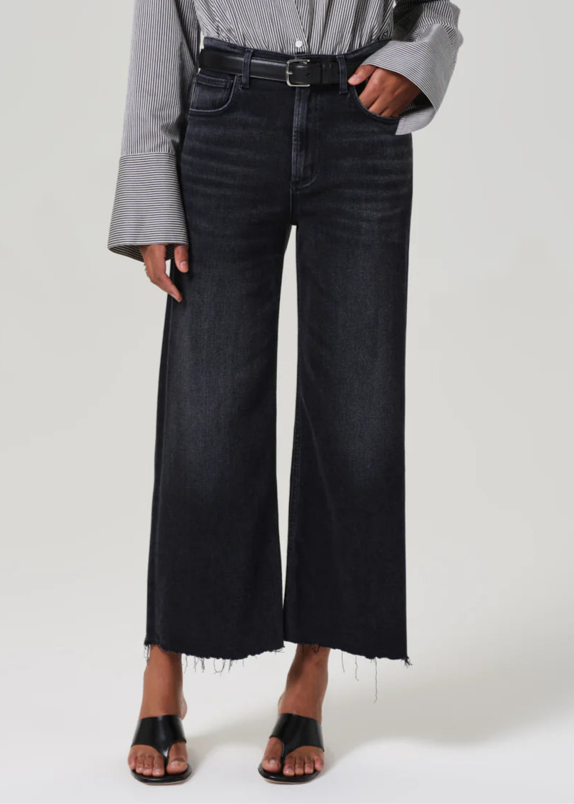 Citizens of Humanity Lyra Wide Leg Crop Jean