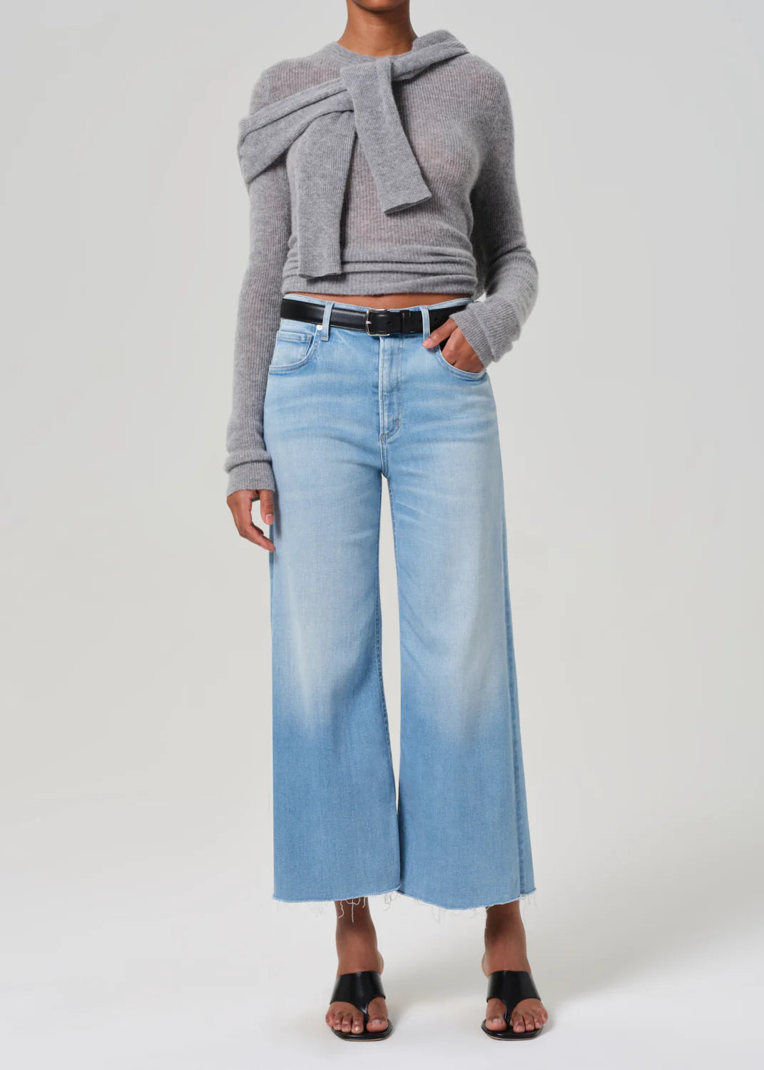 Citizens of Humanity Lyra Wide Leg Crop Jean