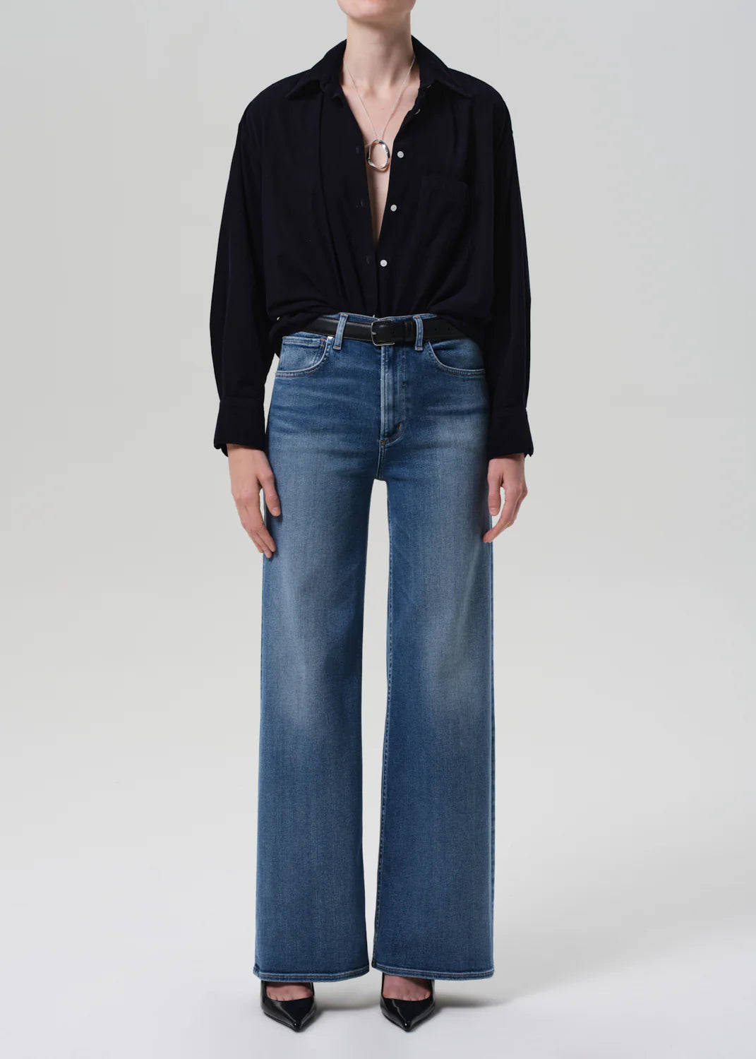 Citizens of Humanity Lyra Long Wide Leg Jean