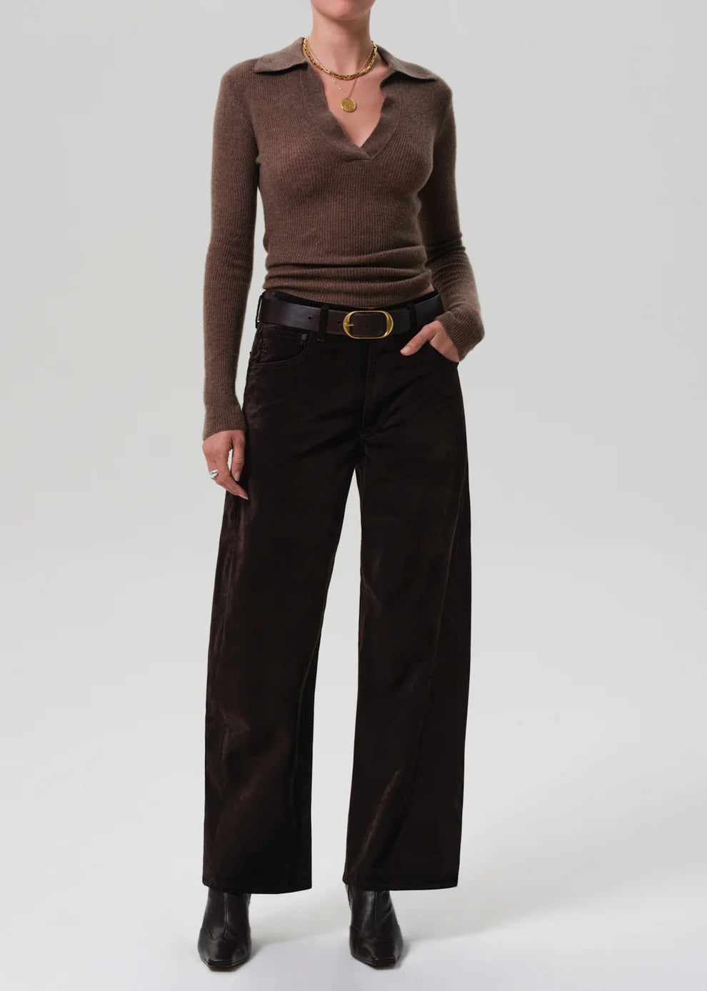 Citizens of Humanity Ayla Baggy Velvet Pant