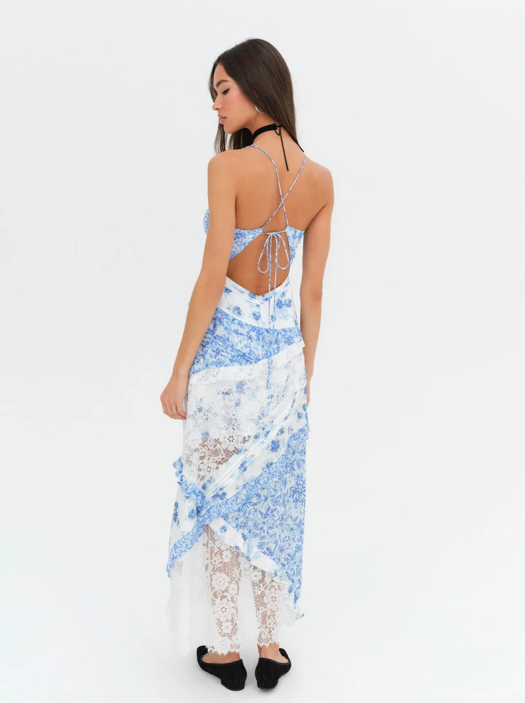 For Love & Lemons Josalyn Maxi Dress