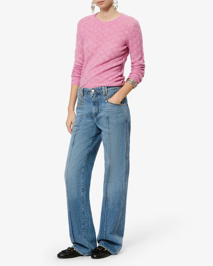 Isabel Marant Obeline Pullover - Light Pink