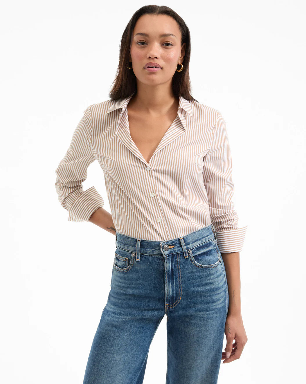Veronica Beard Amelia Button-Down Shirt