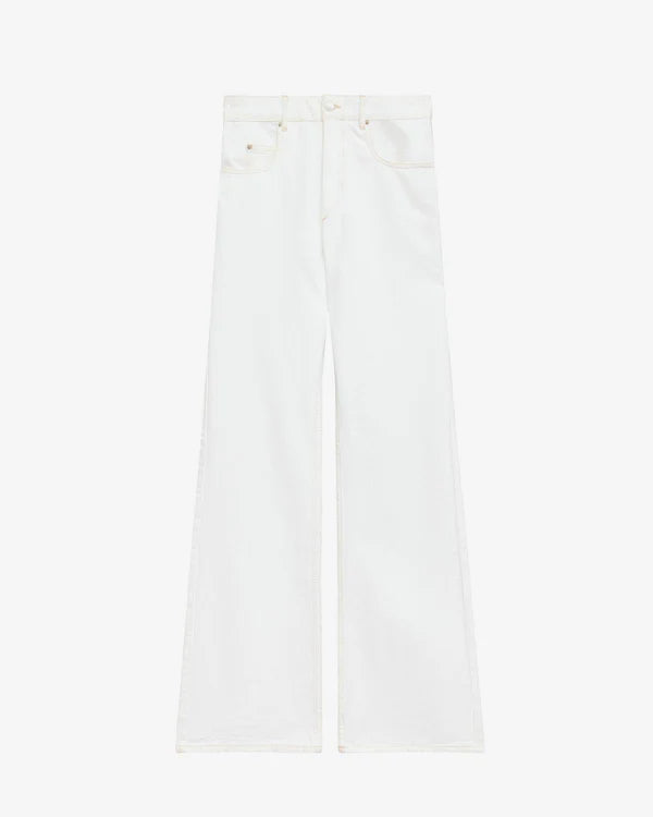 Isabel Marant Belvia Pant - White