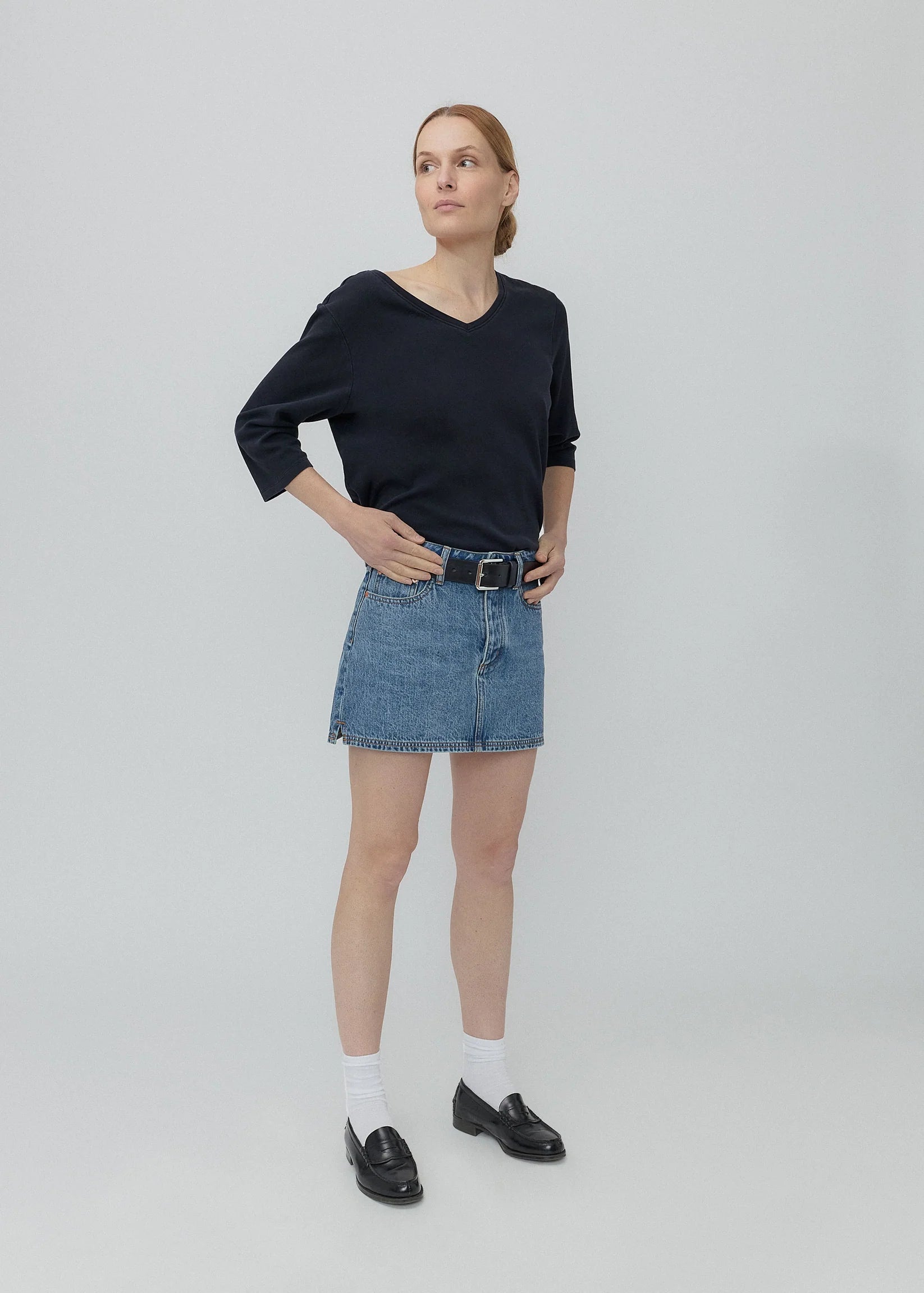 Still Here Holly Skirt - Classic Blue