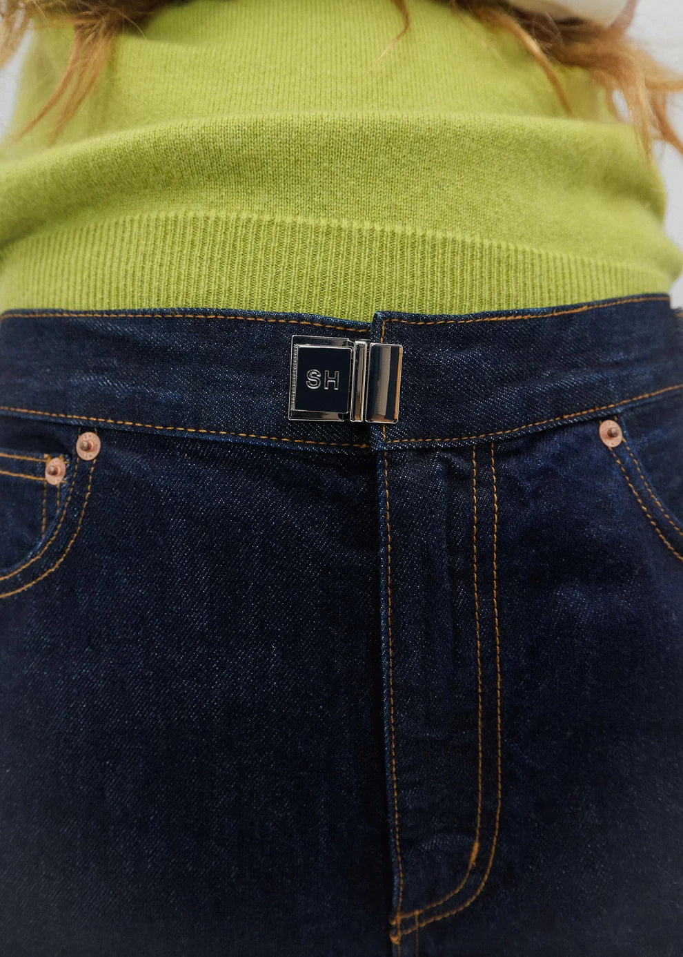 Still Here Buckle Jean - Indigo Indigo