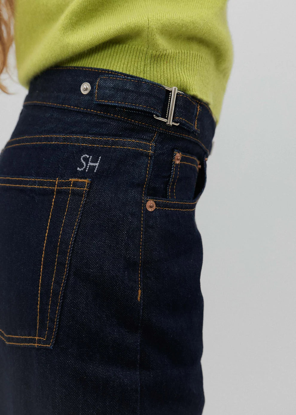 Still Here Buckle Jean - Indigo Indigo