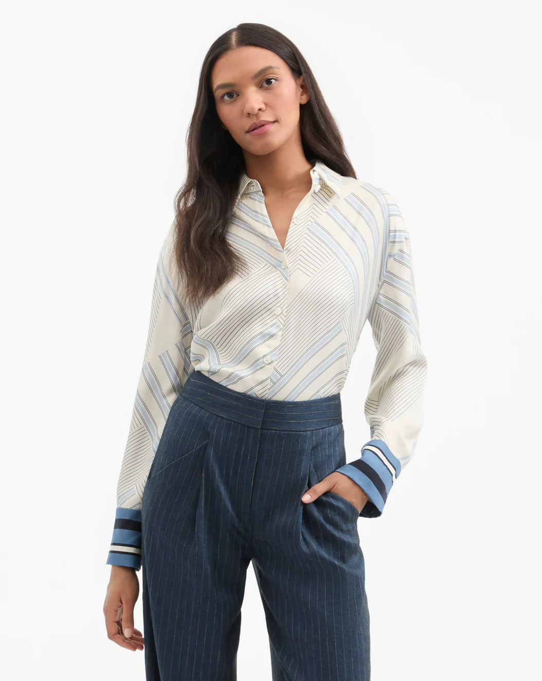Veronica Beard Delila Blouse