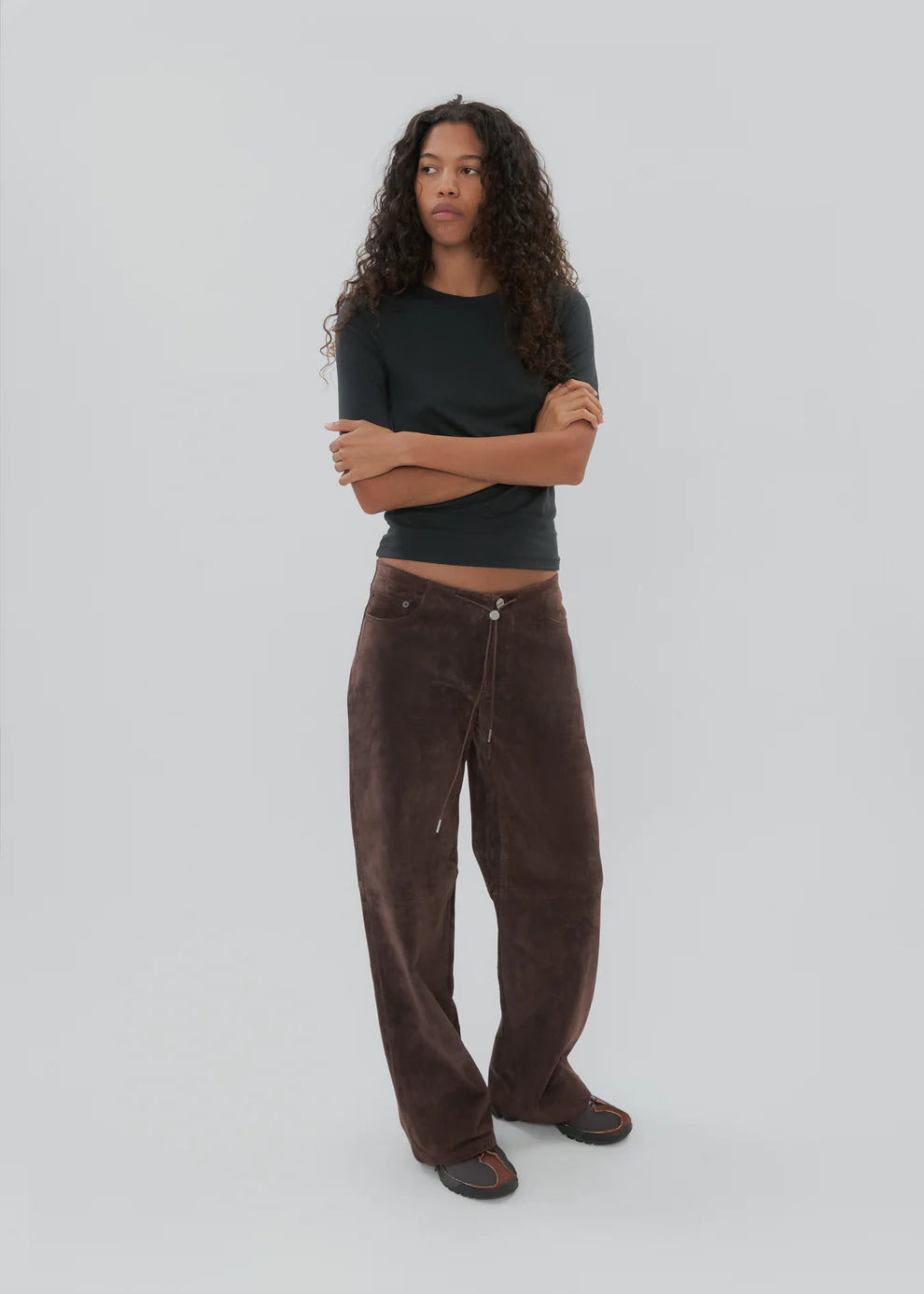 Still Here Cool Jeans - Chocolate Suede