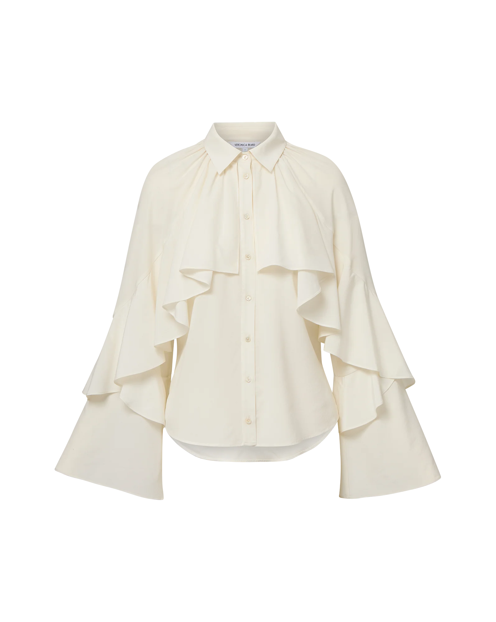 Veronica Beard Demaris Blouse - Dove