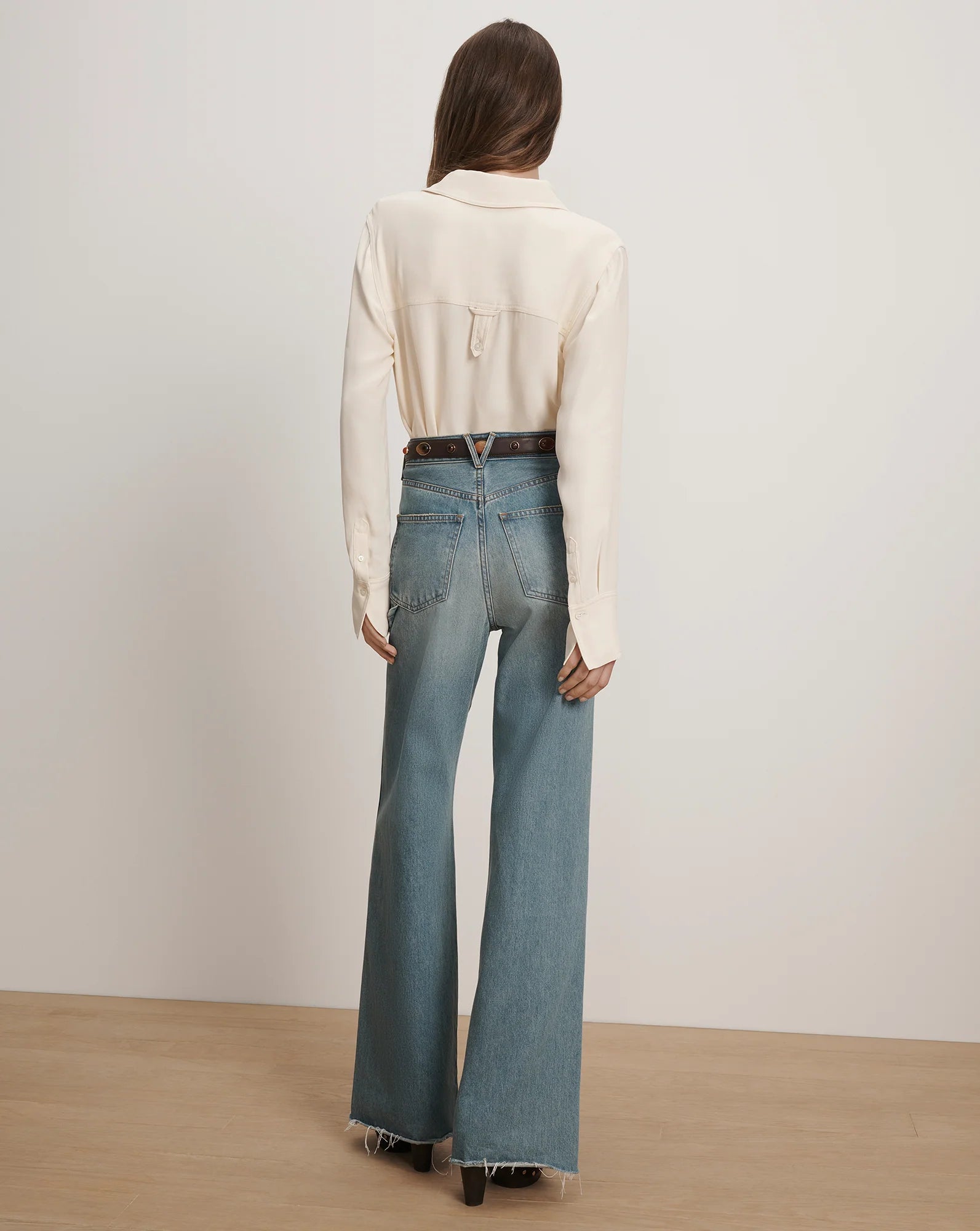 Veronica Beard Pepper Button-Down Blouse