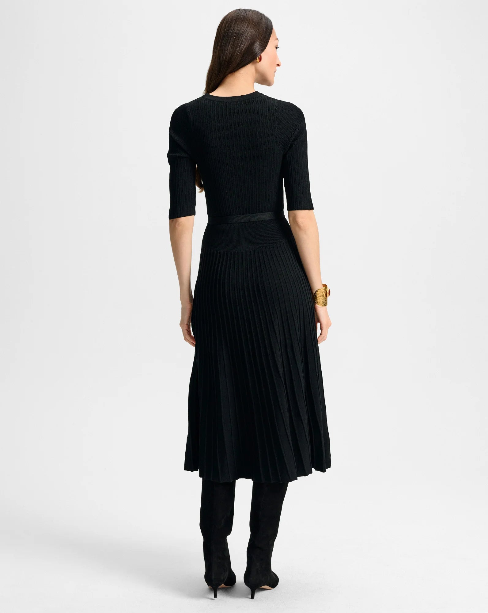 Veronica Beard Elthea Belted Midi Dress