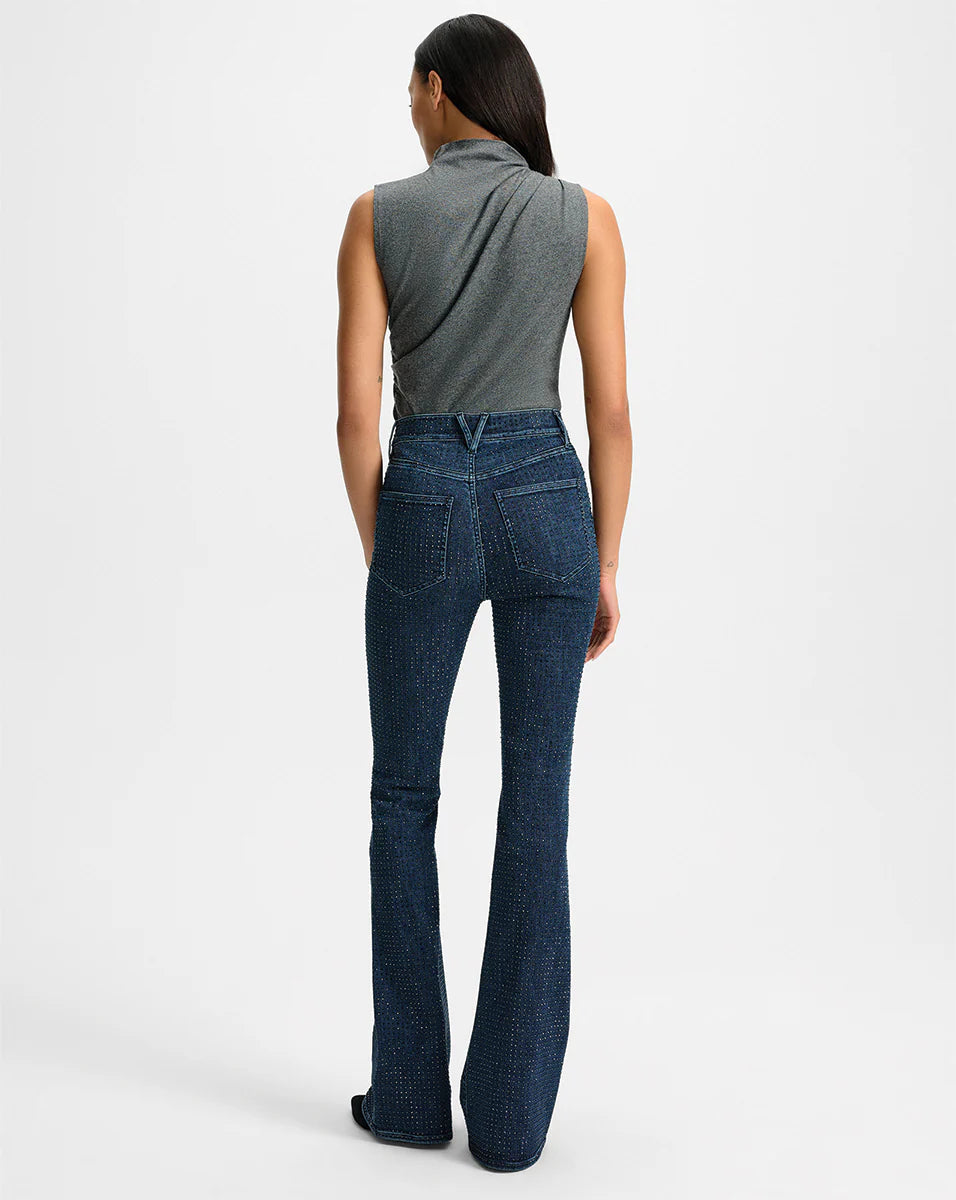 Veronica Beard Mylie Mock-Neck Tank Top
