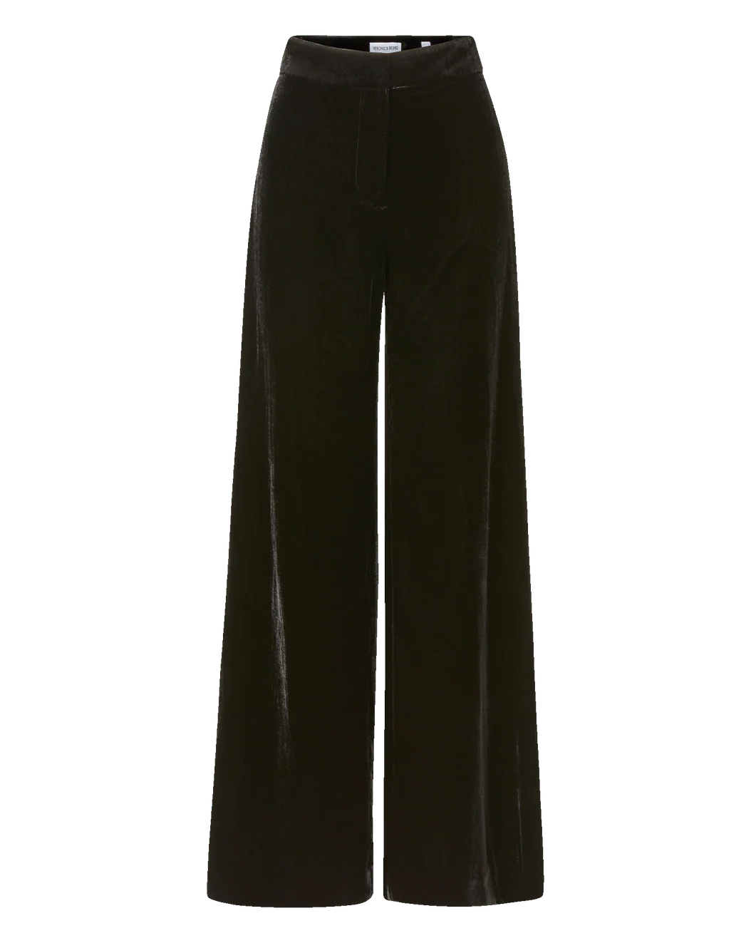 Veronica Beard Alex Velvet Wide-Leg Pant