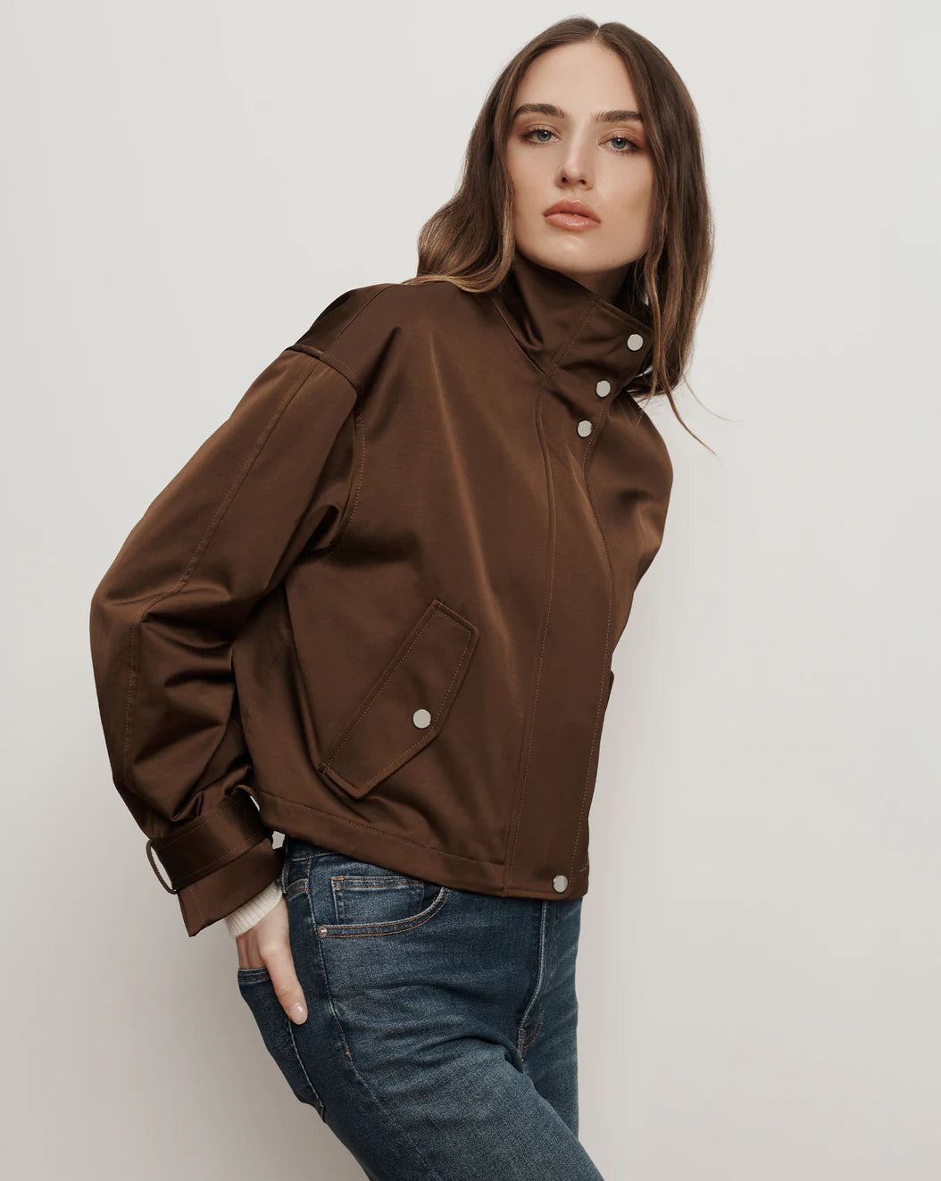 Veronica Beard Bateman Jacket - Walnut